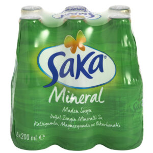 Saka Doğal Maden Suyu 200 ml x 6 Adet